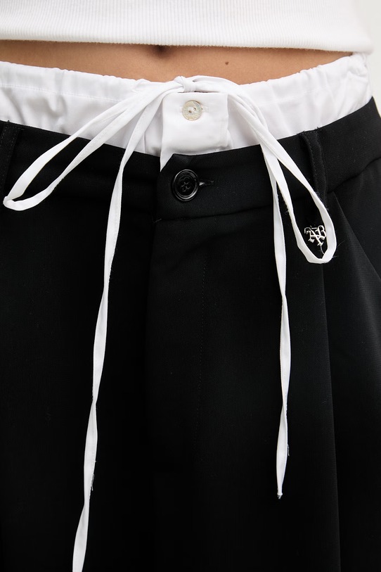 Aniye By παντελόνι jogger γυναικείο μαύρο 185101