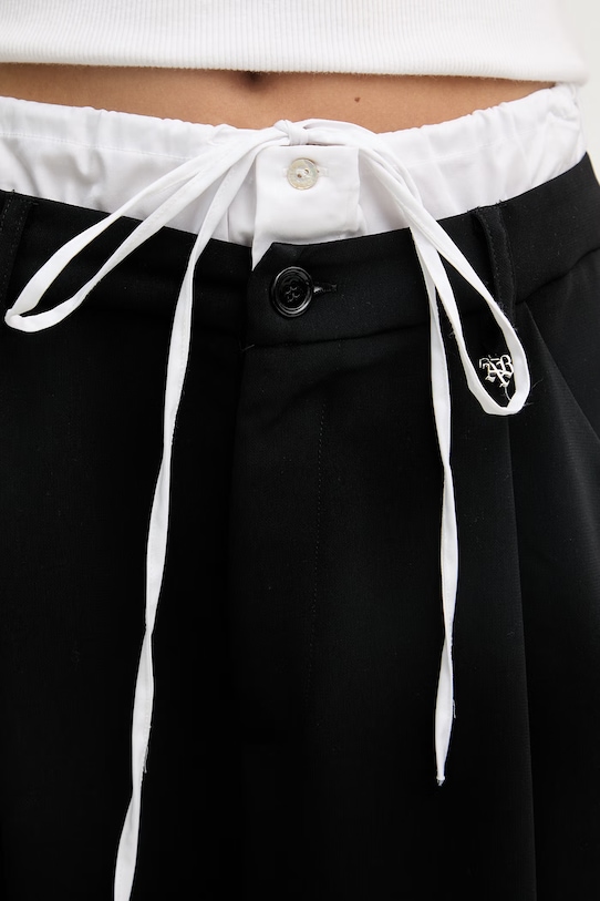 Aniye By παντελόνι jogger γυναικείο μαύρο 185101