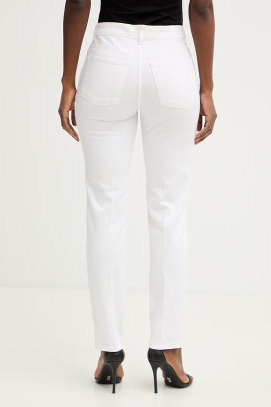 Odzież Luisa Spagnoli jeansy regularne damskie Aroma 542975 biały