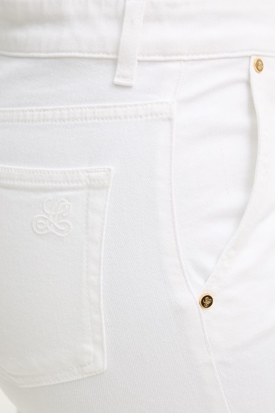 Luisa Spagnoli jeansy regularne damskie Aroma biały 542975