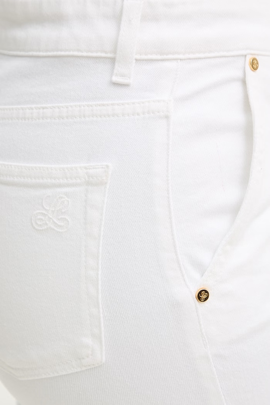 Luisa Spagnoli jeansy regularne damskie Aroma biały 542975