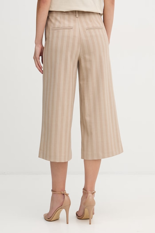 Odzież Sisley spodnie 4LMTLF08A beżowy