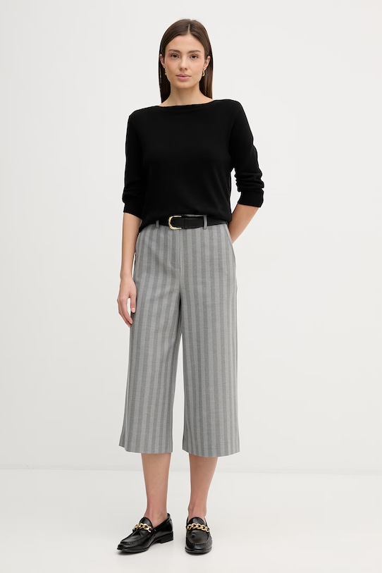 Sisley spodnie 4LMTLF08A szary SS26