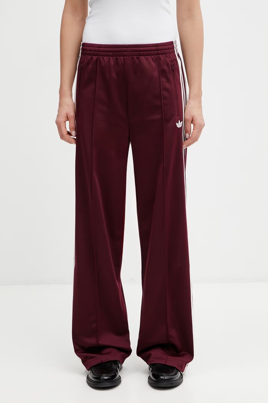 adidas Originals Pantaloni de trening pentru femei KD3659 burgundia SS26