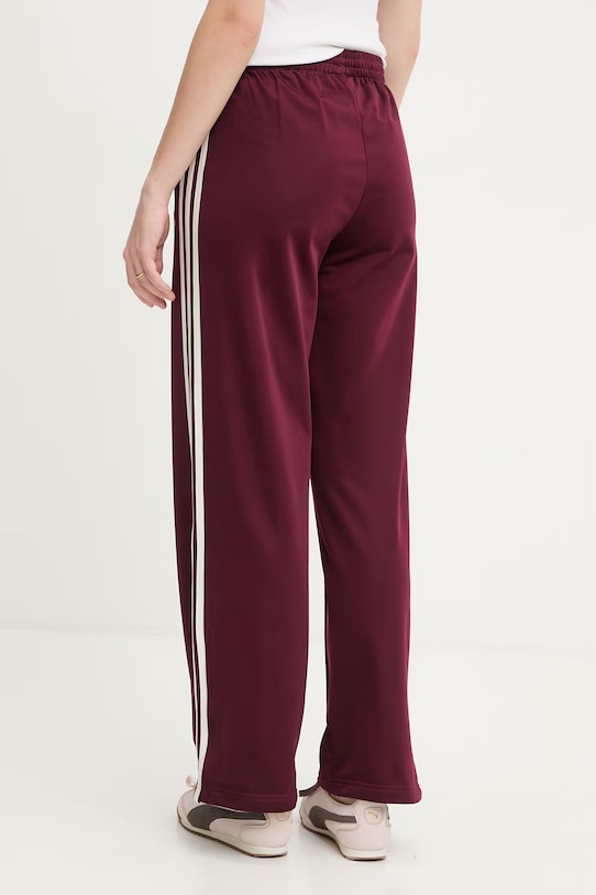 Îmbrăcăminte adidas Originals Pantaloni de trening de damă KD3659 burgundia