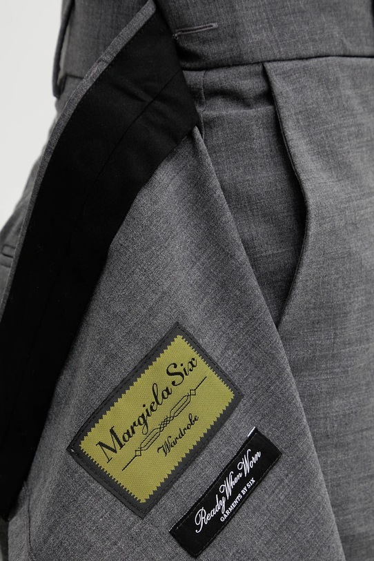 MM6 Maison Margiela spodnie z dodatkiem wełny S52KA0518.M35733.860M