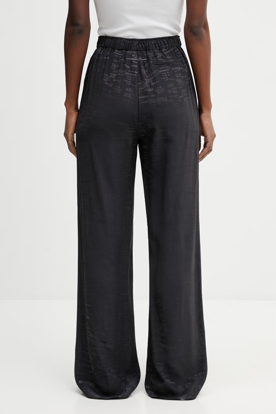 Odzież MM6 Maison Margiela spodnie damskie S52KA0529.M35737.002J czarny