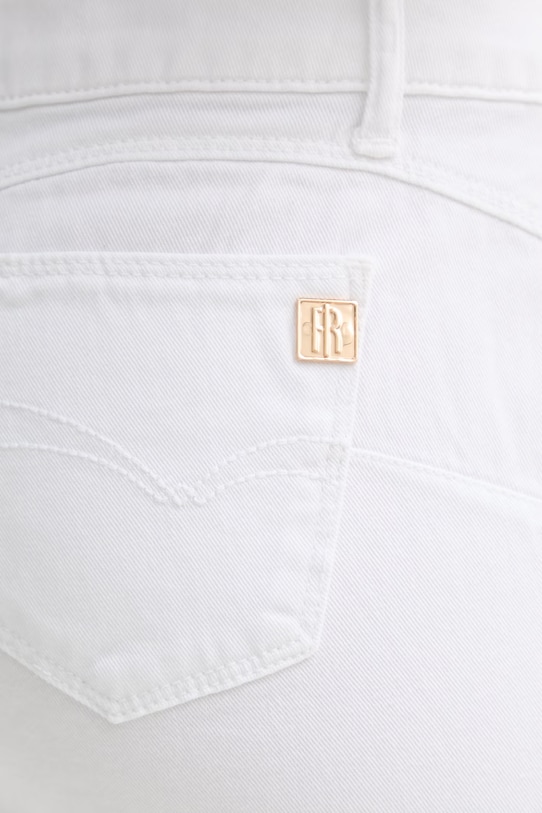 Fracomina jeansy biały FY26SV8030W61501