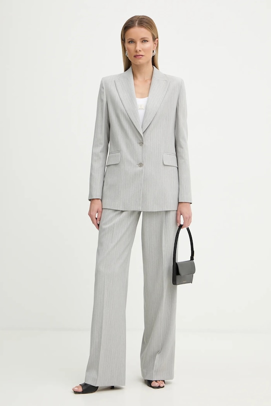 Fracomina spodnie FS26SV3004W587Q7 szary SS26