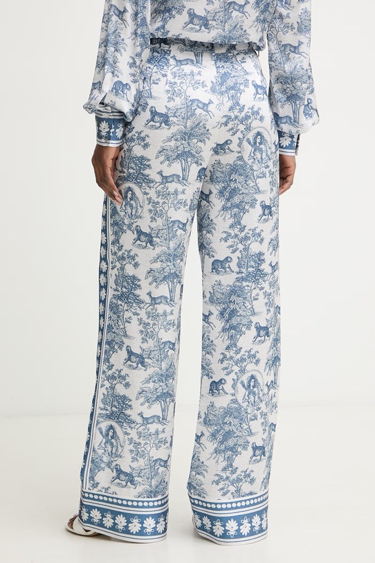 Odzież Fracomina spodnie damskie FS26SV3015W459K5 niebieski