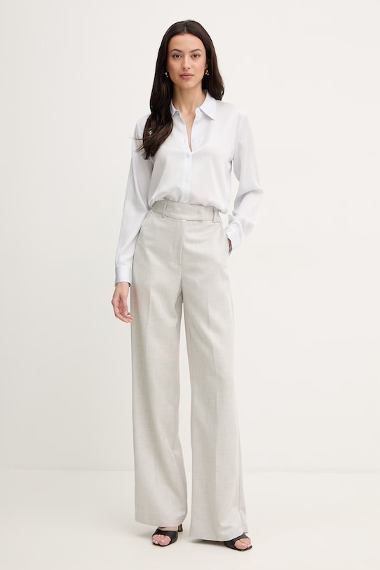 Fracomina spodnie FS26SV3006W84501 szary SS26