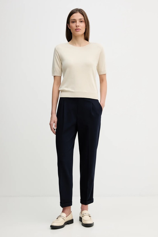 United Colors of Benetton spodnie 47CKDF0AZ granatowy SS26