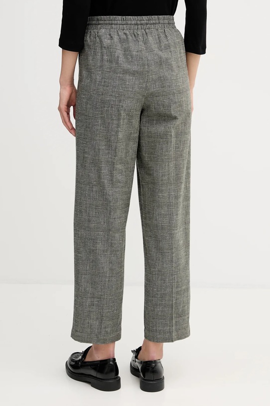 Odzież United Colors of Benetton spodnie z dodatkiem lnu 4Z8EDF0B2 szary