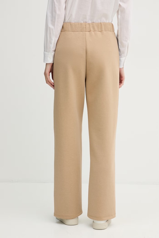 Oblečenie United Colors of Benetton teplákové nohavice dámske 35B1DF01H béžová