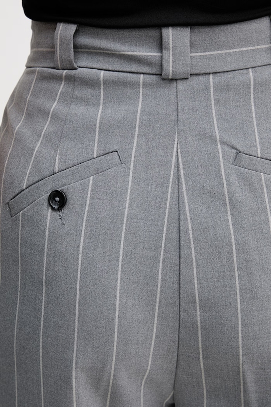 United Colors of Benetton spodnie damskie szary 46Q2DF0AH