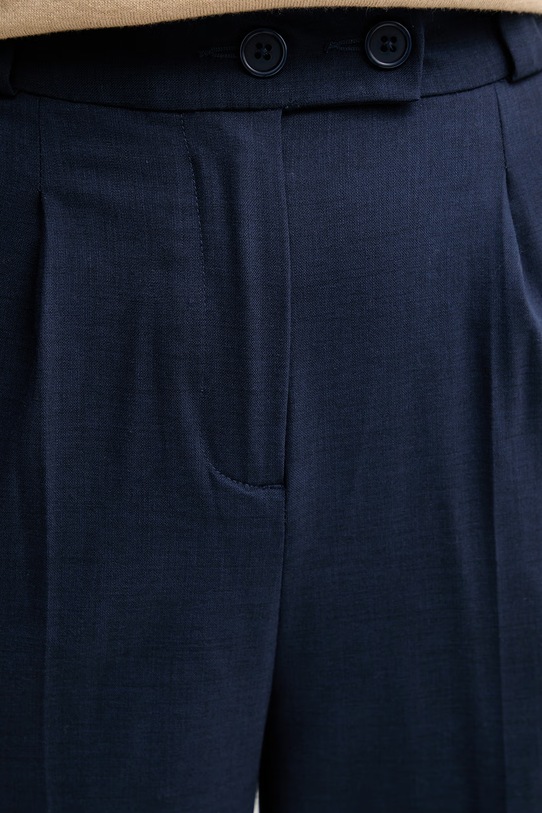 United Colors of Benetton spodnie damskie granatowy 4962DF0AH