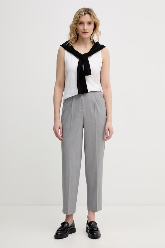 United Colors of Benetton spodnie damskie 4962DF0AH szary SS26