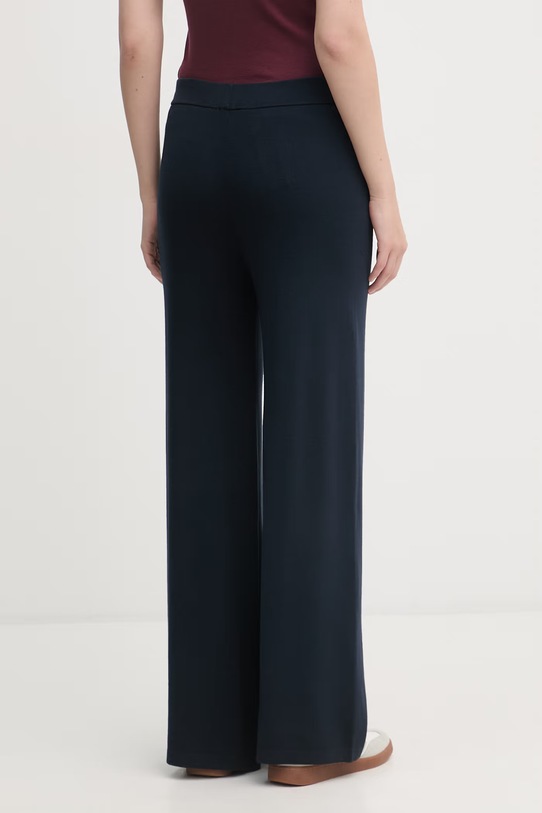 Odzież United Colors of Benetton spodnie dresowe damskie z wiskozą 1LHGDF015 granatowy