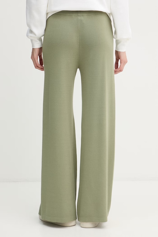 Îmbrăcăminte United Colors of Benetton pantaloni de trening de damă cu vâscoză 1LHGDF015 verde