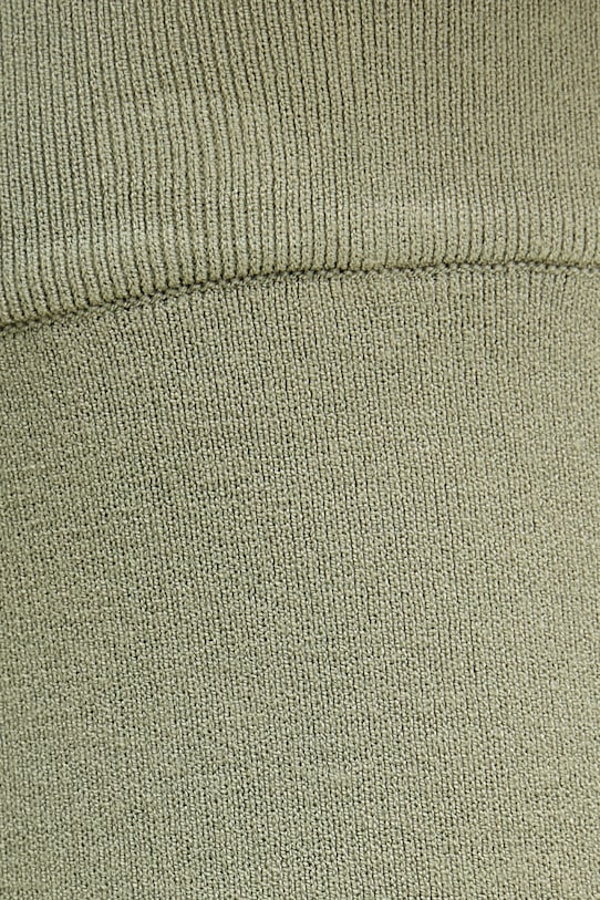 United Colors of Benetton pantaloni de trening de damă cu vâscoză verde 1LHGDF015