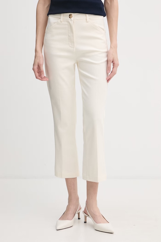 United Colors of Benetton Γυναικείο παντελόνι με βαμβάκι μπεζ 4SQPDF08A