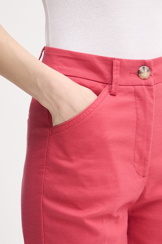 United Colors of Benetton штани жіночі з бавовною червоний 4SQPDF08A