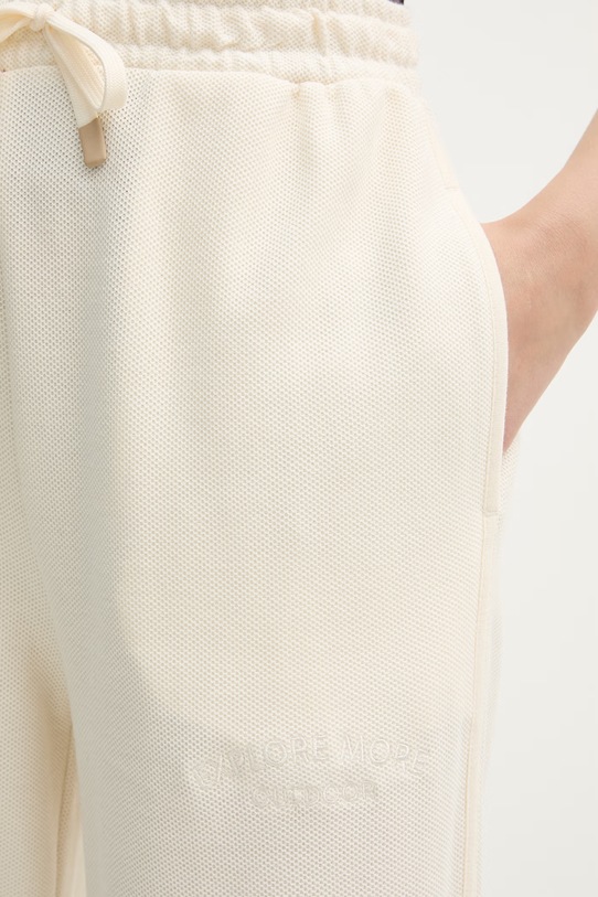 United Colors of Benetton spodnie damskie bawełniane beżowy 34AWDF01J