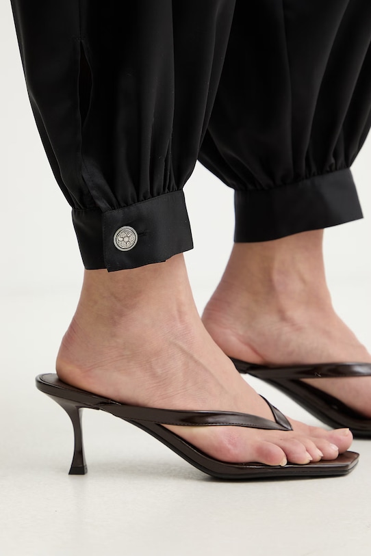 Pinko spodnie damskie 106812.A3AV czarny