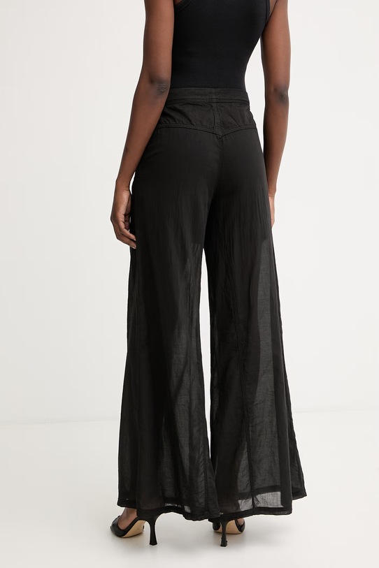 Abbigliamento Pinko pantaloni da donna in cotone 106947.A3AX nero