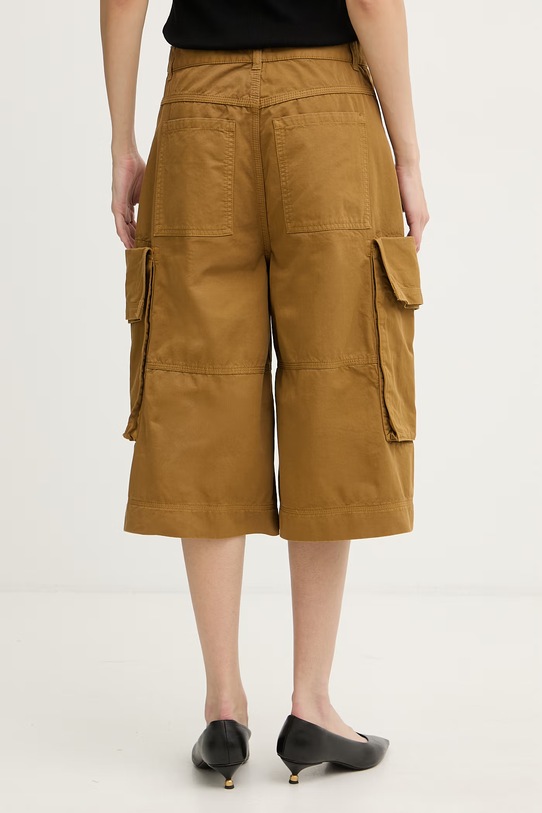 Abbigliamento Pinko pantaloncini bermuda da donna in cotone 106820.A3AW marrone