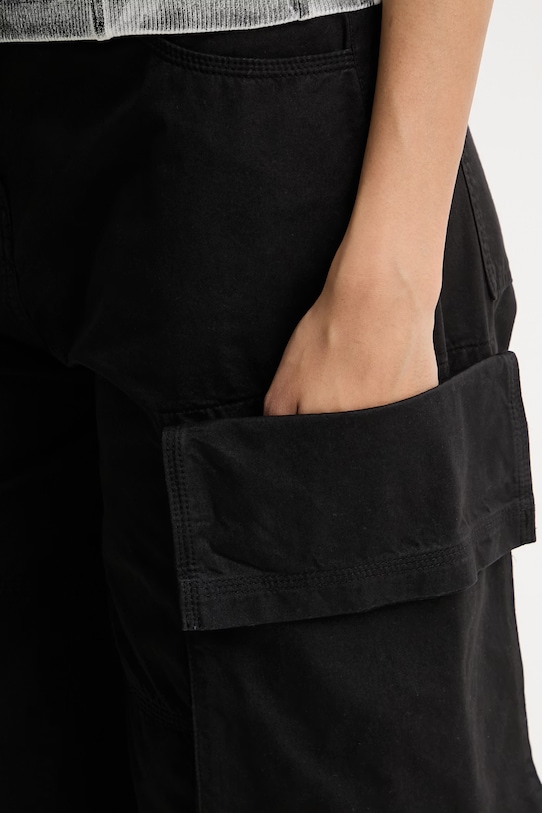 Pinko bermudy damskie bawełniane 106820.A3AW czarny