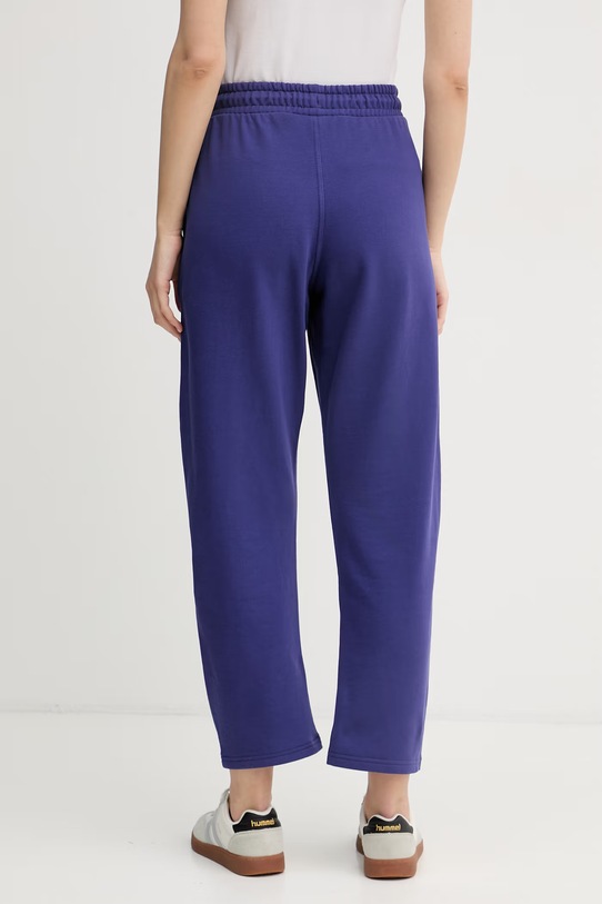Odzież Calvin Klein Jeans spodnie dresowe damskie bawełniane LV047F210G fioletowy