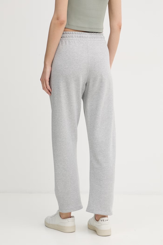 Calvin Klein Jeans teplákové nohavice dámske bavlnené LV047F210G sivá SS26