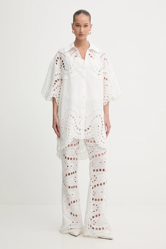 Charo Ruiz Ibiza spodnie Stern 263501 biały SS26