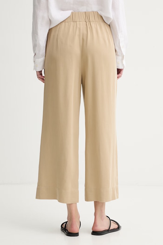 Ρούχα Marc O'Polo Παντελόνι γυναικείο από lyocell 5000008151 μπεζ