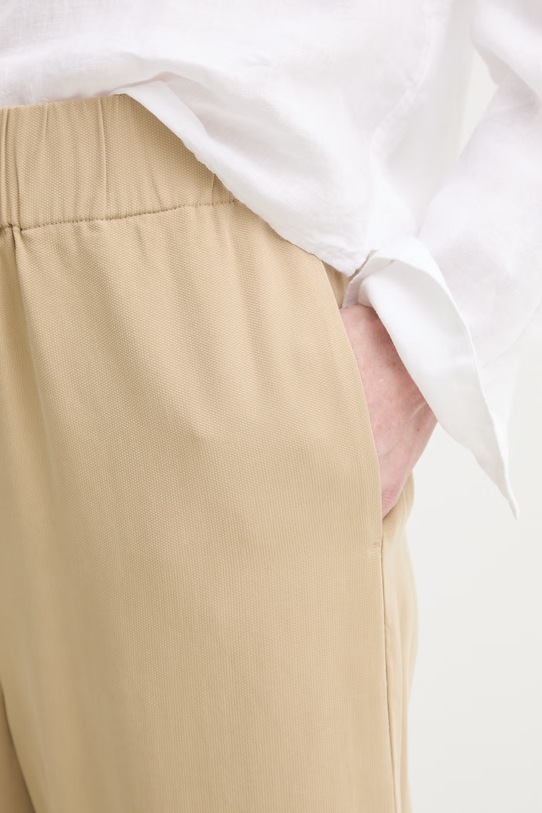 Marc O'Polo Παντελόνι γυναικείο από lyocell μπεζ 5000008151