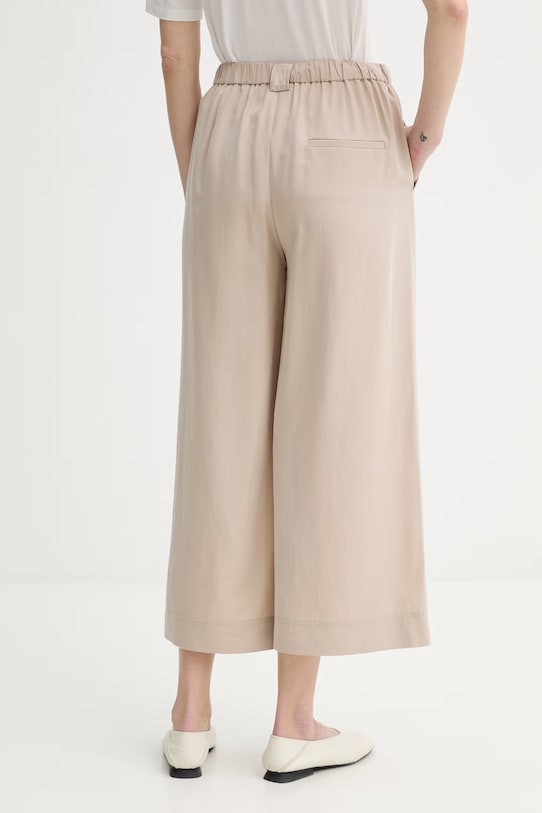 Odzież Marc O'Polo spodnie z domieszką lnu 5000013087 beżowy