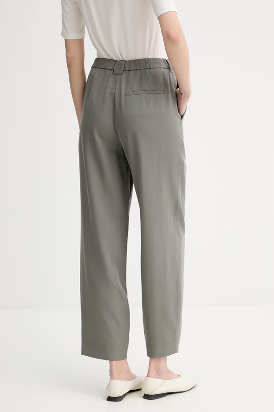 Odzież Marc O'Polo spodnie z domieszką lnu 5000013124 szary