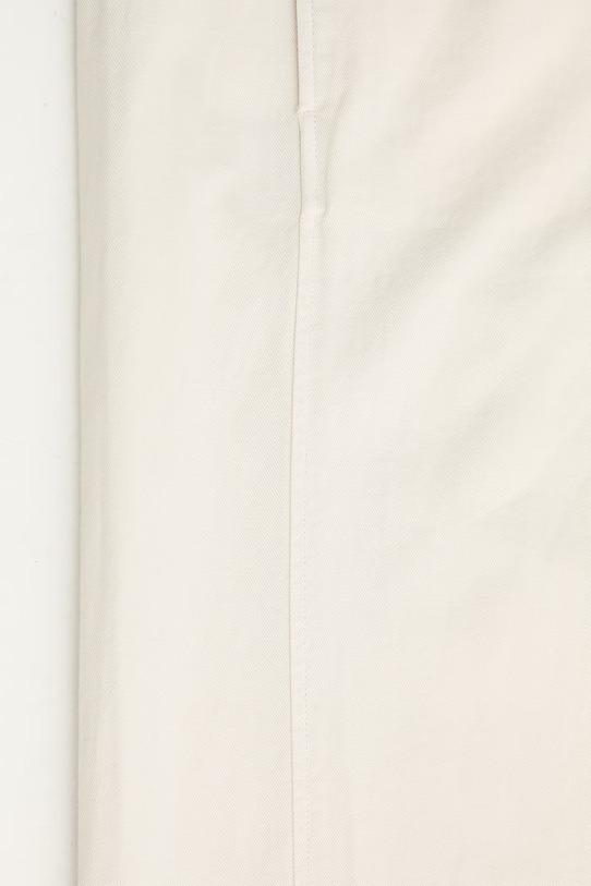 Marc O'Polo spodnie damskie z lnem beżowy 5000013166