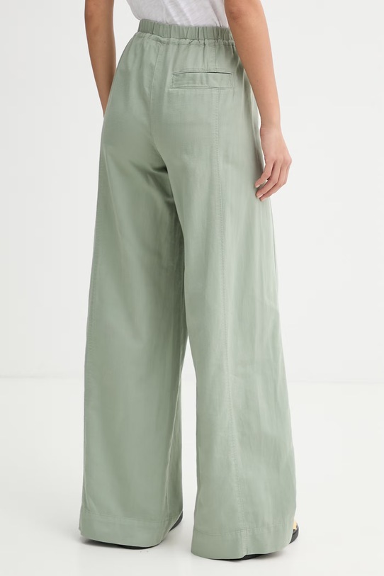 Одяг Marc O'Polo штани жіночі з льоном 5000013166 зелений