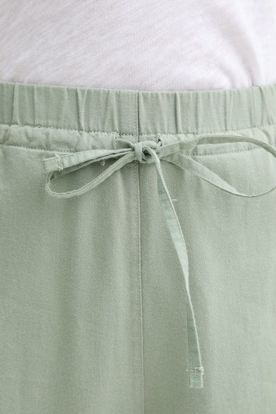 Marc O'Polo штани жіночі з льоном зелений 5000013166