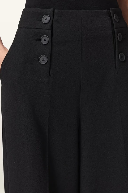 AllSaints spodnie garniturowe damskie RAINA W015QE czarny