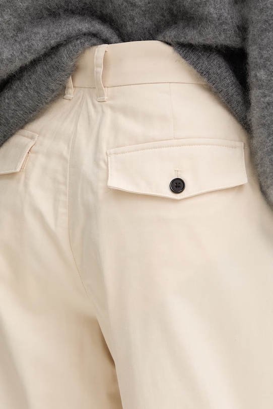 AllSaints spodnie CONWAY beżowy W066TE