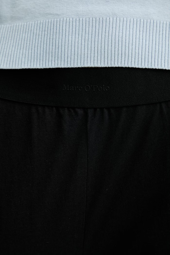 Marc O'Polo spodnie bawełniane lounge czarny 10221563