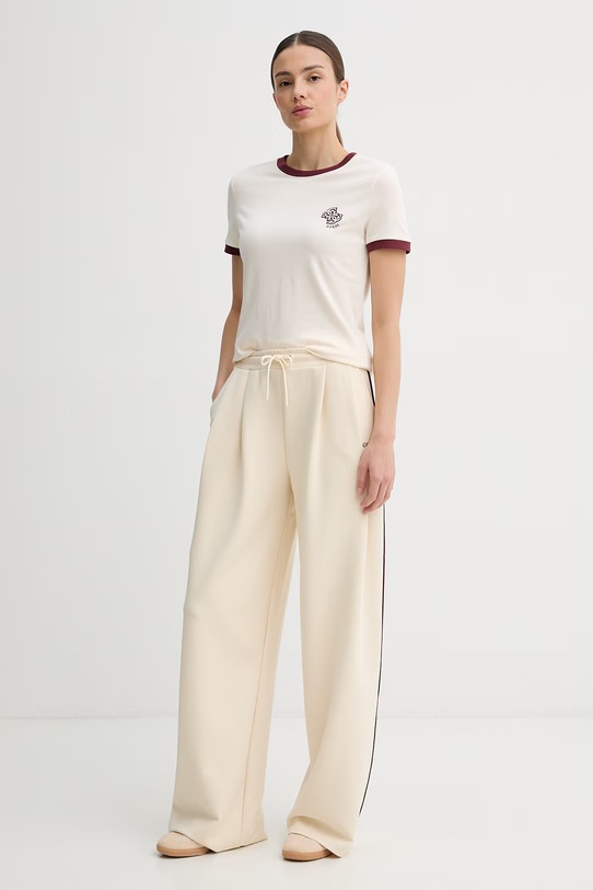 Guess spodnie dresowe damskie JASMINE V6GB01.K2914 beżowy SS26