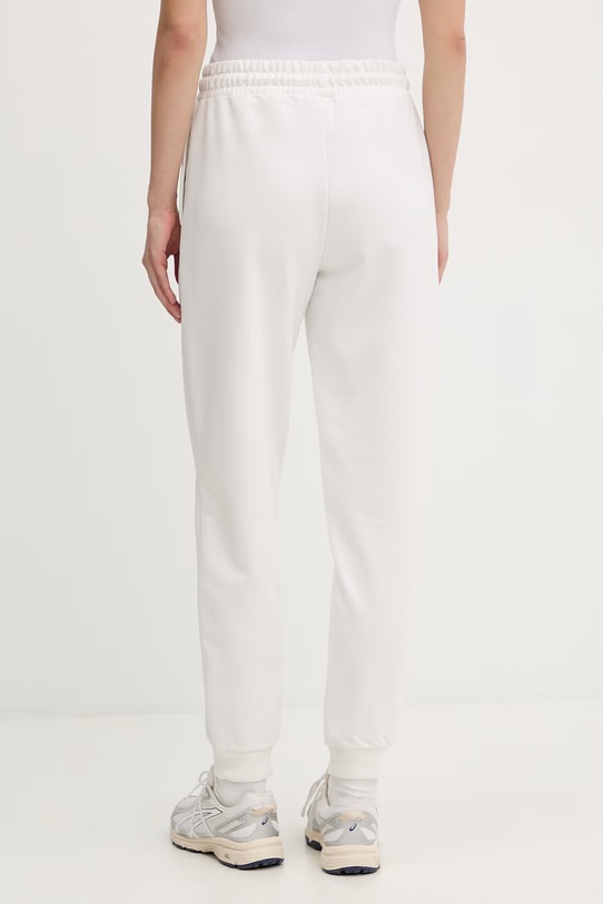 Odzież Guess spodnie dresowe damskie z bawełną SILVY V6GB11.K3095 biały