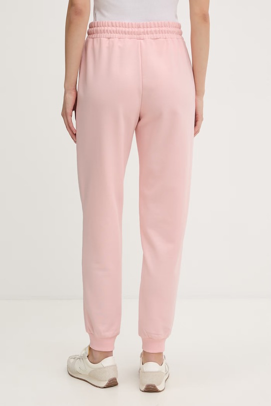 Odzież Guess spodnie dresowe damskie z bawełną SILVY V6GB11.K3095 różowy