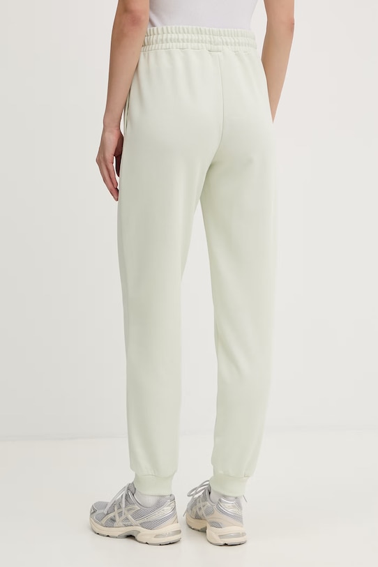 Odzież Guess spodnie dresowe damskie z bawełną SILVY V6GB11.K3095 zielony