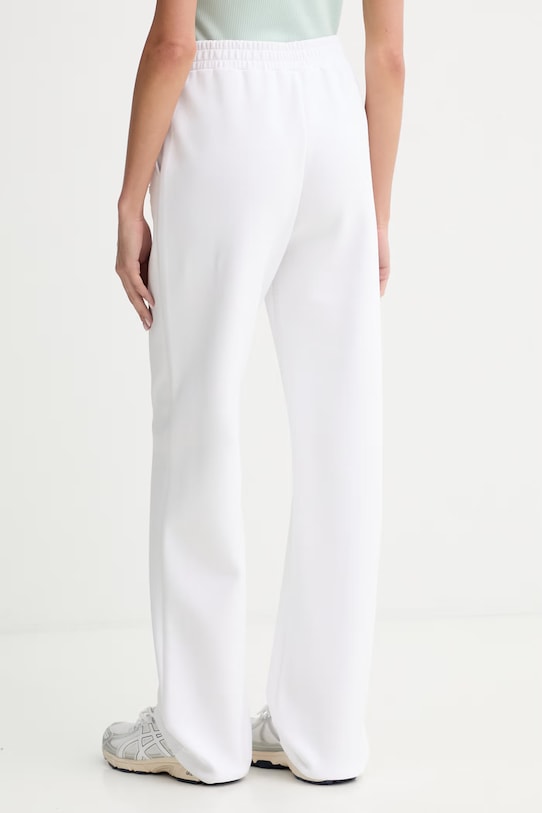 Ρούχα Guess Παντελόνι επίσημο γυναικείο βαμβακερό HABI V6GB12.K3161 λευκό