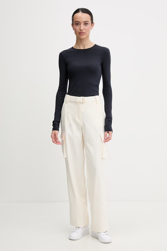 Guess брюки cargo для женщин NORTH SAILS W6GB01.W1416 бежевый SS26